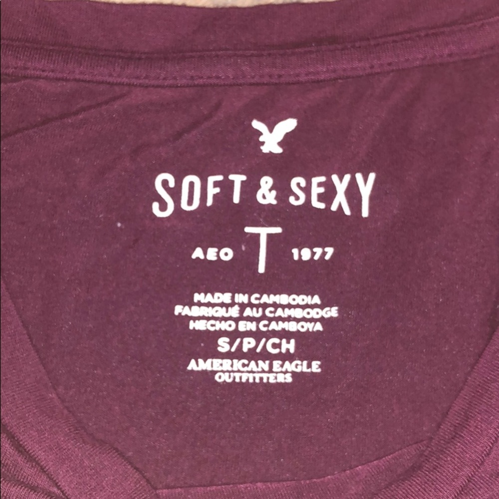 American Eagle crop t - Picture 2 of 3